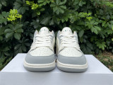 Authentic Air jordan 1 Low Beige White