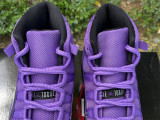 Authentic Air Jordan 11 Black/Purple