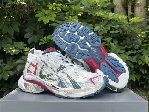 Authentic Balenciaga Runner White/Red/Green