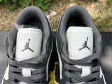 Authentic Air Jordan 1 Low White/Grey