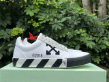 Authentic OFF-WHITE Vulc Low White
