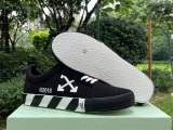 Authentic OFF-WHITE Vulc Low Black