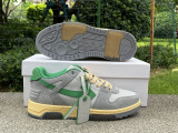 Authentic OFF-WHITE Out Of Office Grey/Green