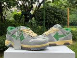 Authentic OFF-WHITE Out Of Office Grey/Green