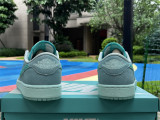 Authentic Air Jordan 1 Low OG “Washed Teal” WMNS