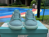Authentic Air Jordan 1 Low OG “Washed Teal” WMNS