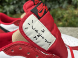 Authentic Travis Scott x Air Jordan 1 Low White Red