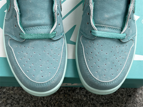 Authentic Air Jordan 1 Low OG “Washed Teal” WMNS