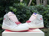 Authentic Air jordan 1 High OG WMNS “Sail/Cinnabar” RARE AIR