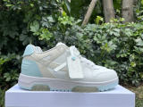 Authentic OFF-WHITE Out Of Office White/Rice Blue