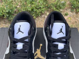 Authentic Air Jordan 1 Low White/Black/Brown