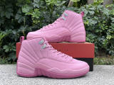 Authentic Air Jordan 12 GS Pink