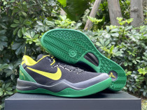 Authentic Nike Kobe 8 “OREGON DUCKS” PE PACK Black/Green