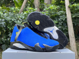 Authentic Air Jordan 14 “Ferrari” Blue