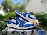 Authentic Union LA x Air Jordan 1 Low White Blue