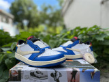 Authentic Travis Scott x Union LA x Air Jordan 1 Low UN White/Blue