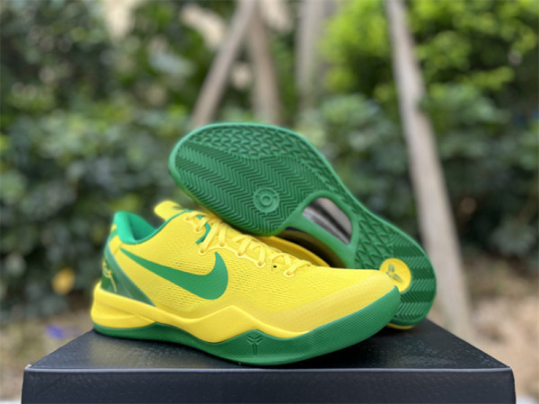 Authentic Nike Kobe 8“OREGON DUCKS”PE PACK