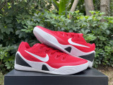 Authentic Nike Kobe 9 Elite Low Protro Red/White