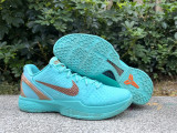 Authentic Jalen Brunson x Nike Zoom Kobe 6 Protro Statue of Liberty PE