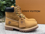 Authentic Timberland x LOUIS VUIT*TON Boots Beige
