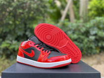 Authentic Air Jordan 1 Varsity Black/Red