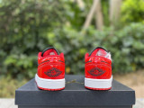Authentic Air Jordan 1 Varsity Black/Red