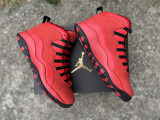 Authentic Air Jordan 10 Red