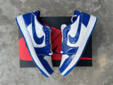 Authentic Air Jordan 1 Low White/Blue