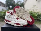 Authentic Air Jordan 4 Retro “Sierra Red”