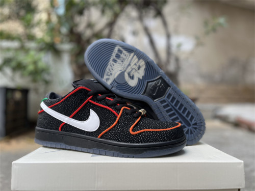 Authentic Bronx Girls Skate x Nike Dunk SB Low Pro QS Black