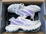 Authentic Balenciaga 3XL Sneaker White/Purple