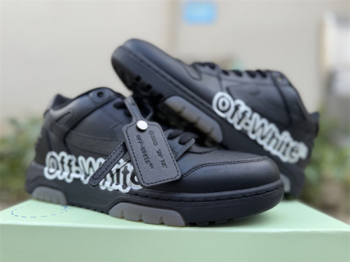Authentic OFF-WHITE Out Of Office Black