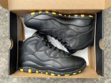 Authentic Air Jordan 10 Black/Yellow
