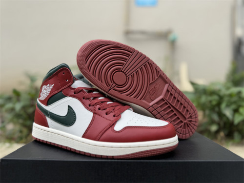 Authentic Air Jordan 1 Red/White