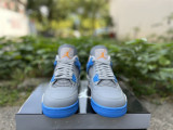 Authentic Air Jordan 4 retro mist blue