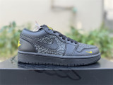 Authentic Air Jordan 1 Low SE Black