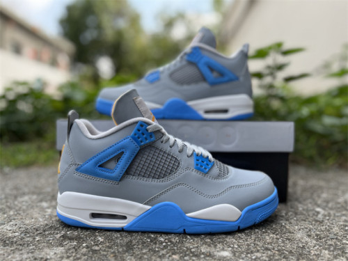Authentic Air Jordan 4 retro mist blue