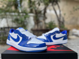 Authentic Air Jordan 1 White/Blue