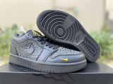 Authentic Air Jordan 1 Low SE Black