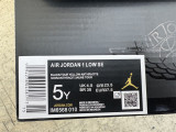 Authentic Air Jordan 1 Low SE Black