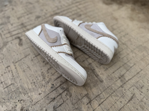 Authentic Air Jordan 1 Rice