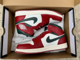 Authentic Air Jordan 1 Red/White