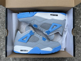 Authentic Air Jordan 4 retro mist blue