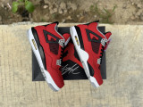 Authentic Air Jordan 4 Retro Toro Bravo Red
