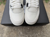 Authentic Air Jordan 4 retro  military black