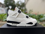 Authentic Air Jordan 4 retro  military black