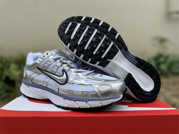 Authentic Nike P-6000 Silver