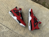 Authentic Air Jordan 4 Retro Toro Bravo Red
