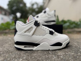 Authentic Air Jordan 4 retro  military black
