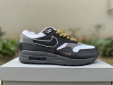 Authentic SWOOSH x Nike Air Max 1  Big Head Mode  Black/Grey